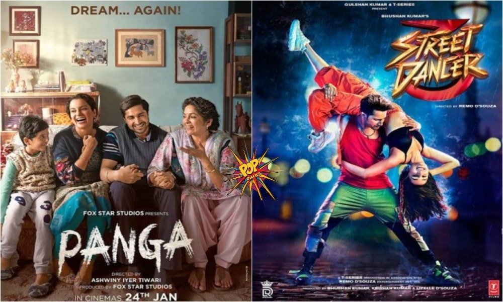 Street Dancer 3D and Panga Box Office Collections Comparison