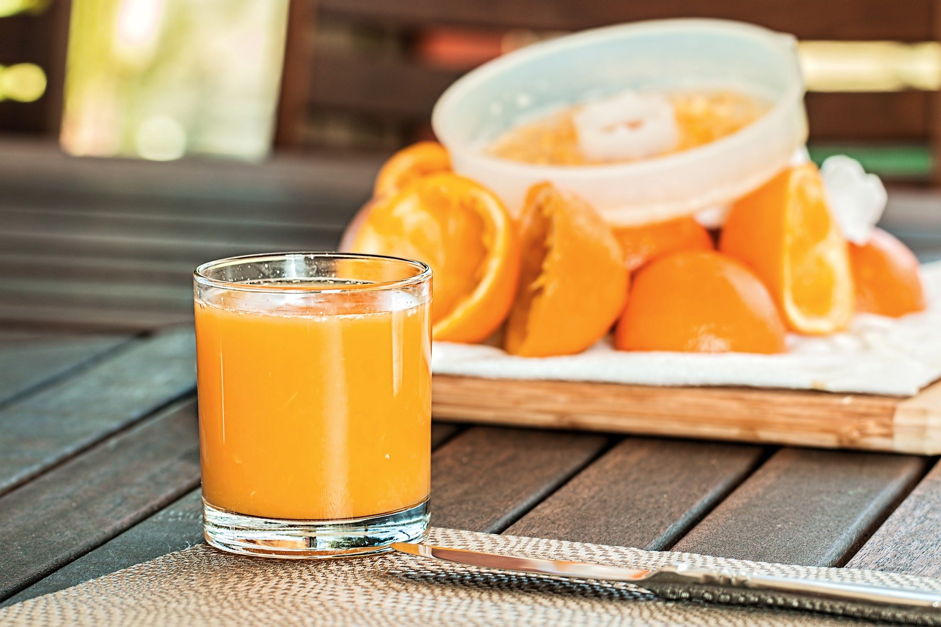 orange juice for skin lightening
