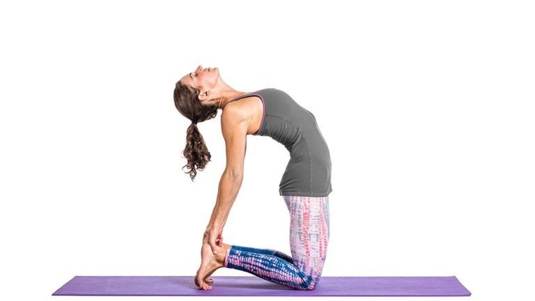 Ustrasana or Camel Pose