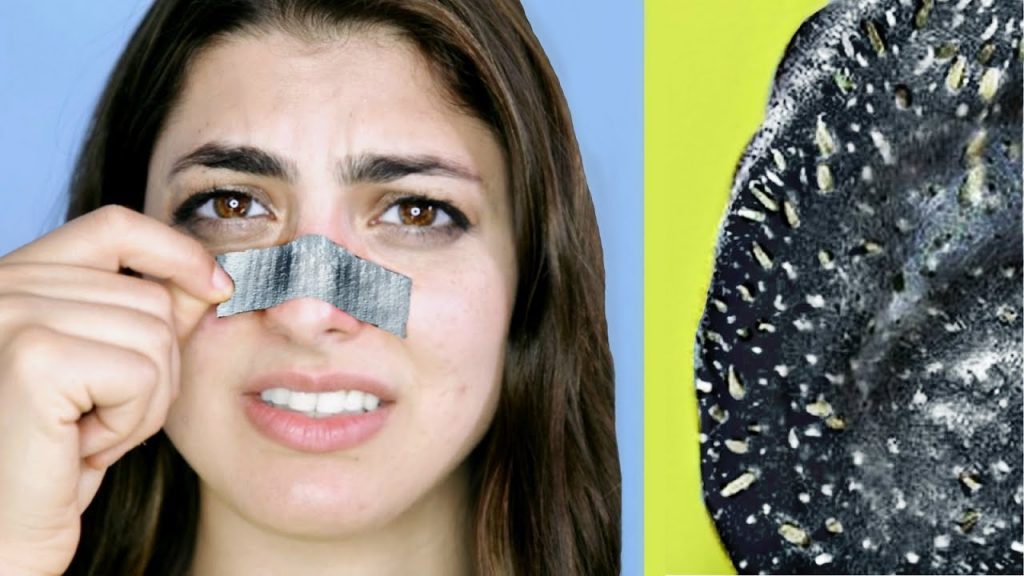 remove blackhead with duct tape