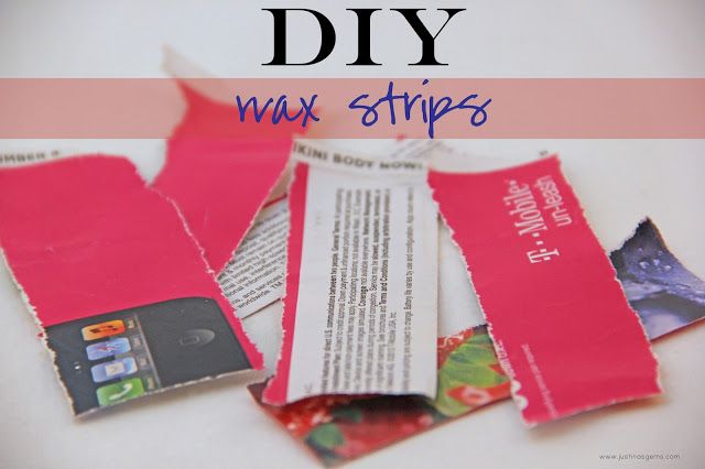 DIY Wax Strips