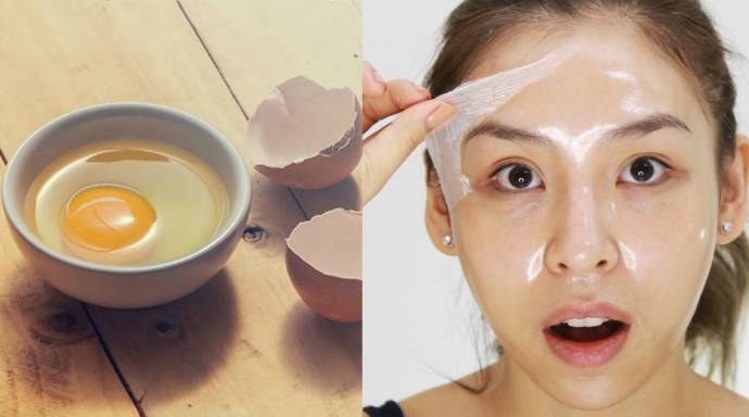 egg white for blackheads